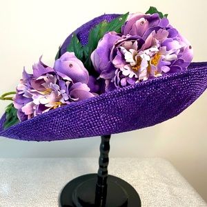 Purple Church/Special Occasion Hat created by Mr. John!